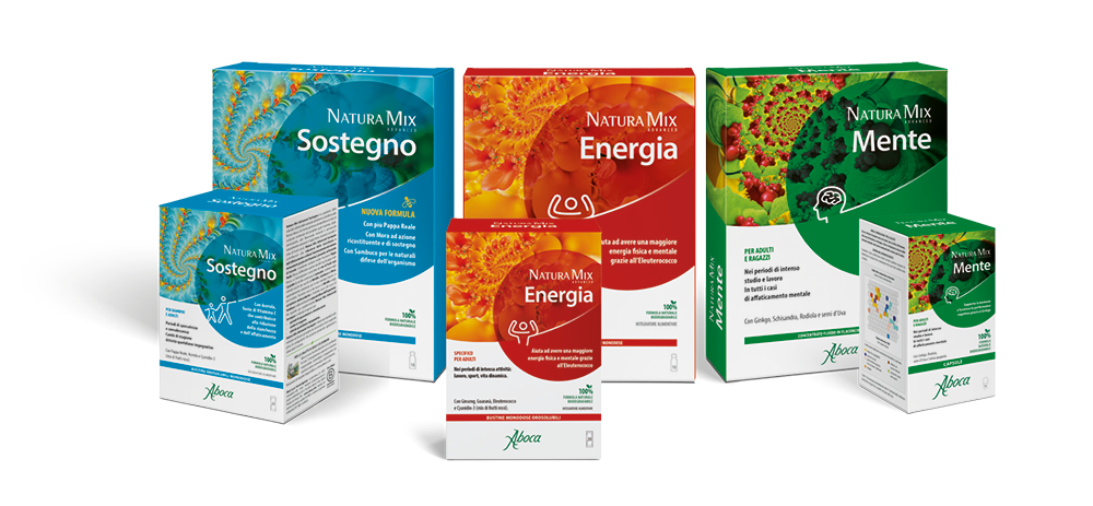 Confezioni Natura Mix Advanced Sostegno, Energia e Mente